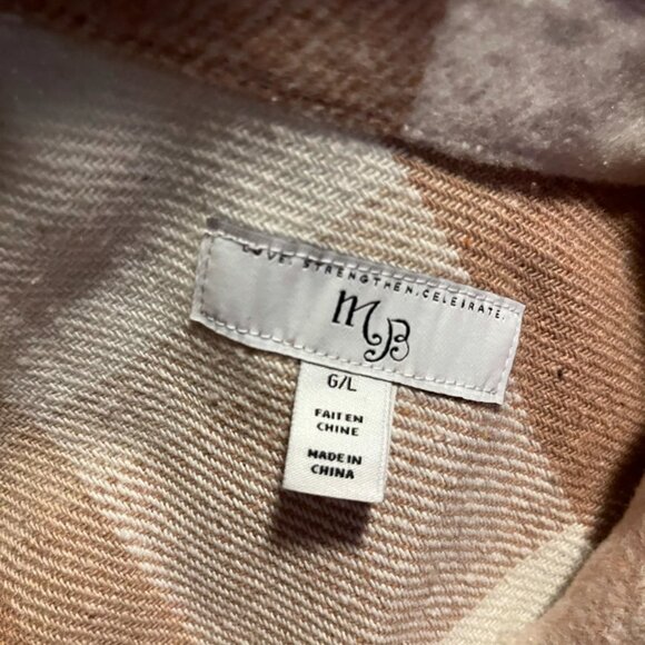 Long Plaid Vest - Picture 2 of 6